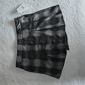 Joe B Plaid Skort Grey